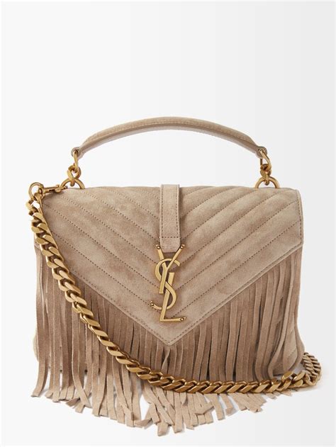 ysl suede bag with fringe|nordstrom ysl bags on sale.